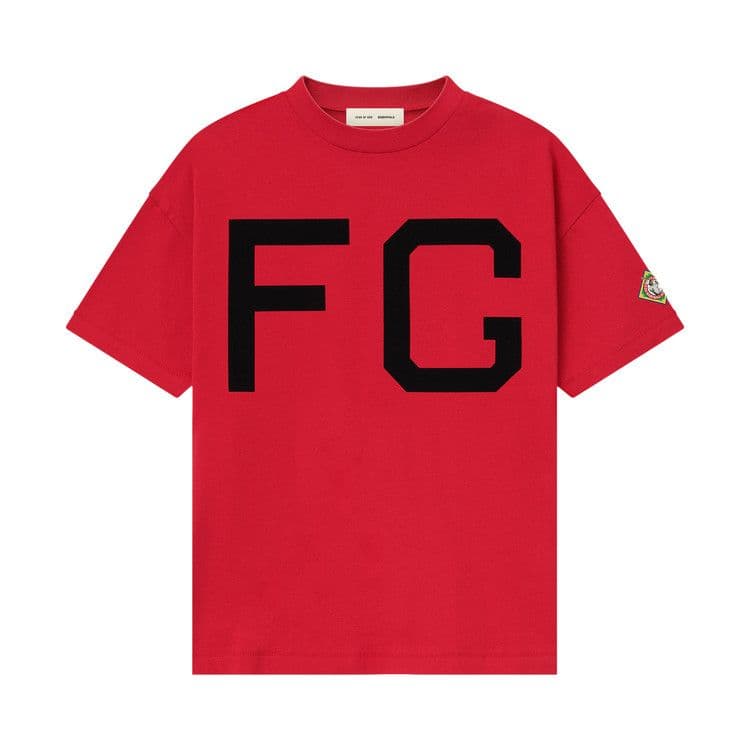 Fear of God Essentials FG Monarchs Tee Red