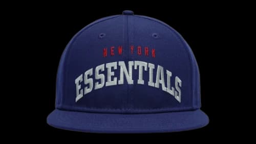 Fear of God Essentials Giants 9Fifty RC Snapback Dark Blue