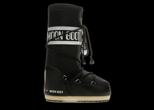 Moon Boot Icon Nylon Boot Black