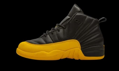 Jordan 12 Retro Black University Gold (PS)