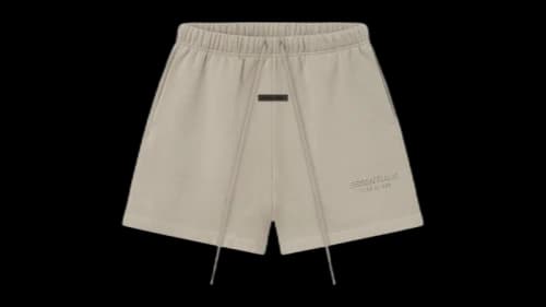 Fear of God EssentiaLS Soccer Fleece Shorts Timber