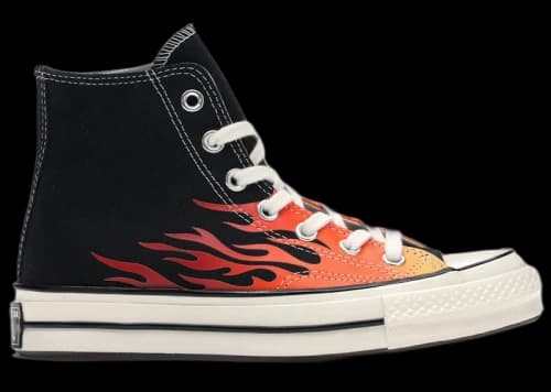 Converse Chuck Taylor All Star 70 Hi Archive Print Flames