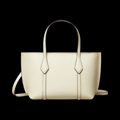Tory Burch Mini Tote Bag Warm White