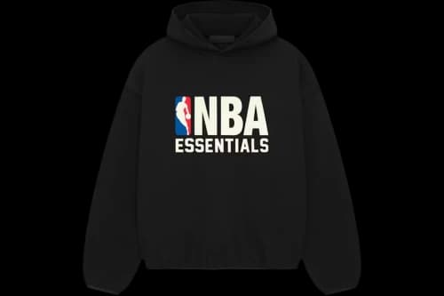 Fear of God Essentials x NBA Hoodie 'Black'