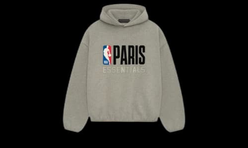 Fear of God Essentials NBA Paris Hoodie Warm Heather