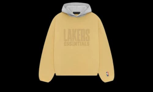 Fear of God Essentials Lakers Hoodie Tuscan