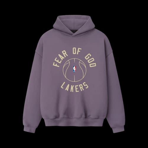 Fear of God Essentials Lakers x Barkley Hendricks 90s Hoodie Cadet