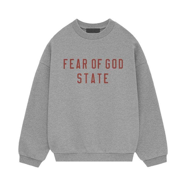 Fear of God Essentials Fleece II Crewneck Dark Heather