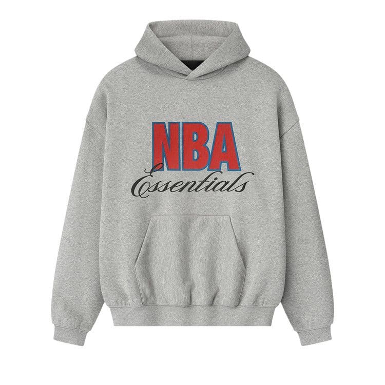 Fear of God Essentials Bears Sport Hoodie Dark Sapphire/Homestead Heather