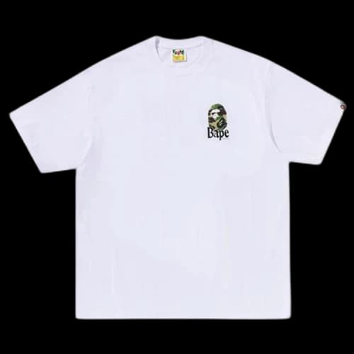 BAPE Flora Ape Head Relaxed Fit Tee 'White'