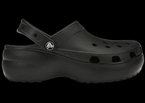 Crocs Classic Platform Clog Black (Women's)
