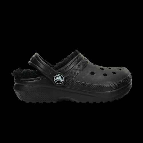 Crocs Classic Lined Clog Black (Kids)