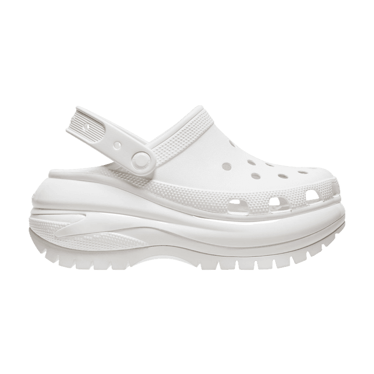 Crocs Classic Mega Crush Clog White