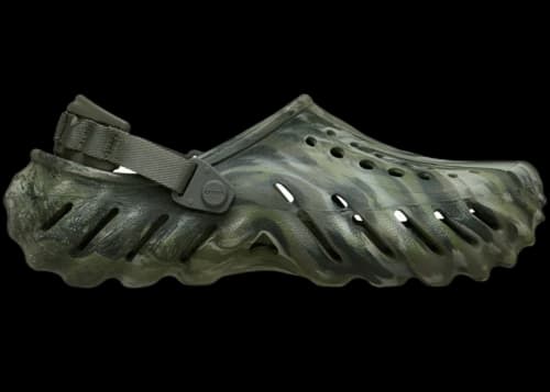 Crocs Echo Clog Marbled Dusty Olive Multi