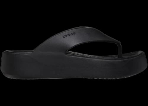 Crocs Getaway Platform Flip Black (Women's)
