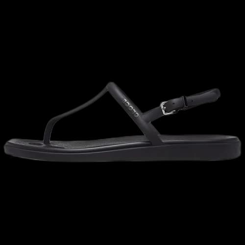 Crocs Miami Thong Flip Black (Women's)