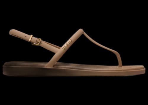 Crocs Miami Thong Flip Milk Chocolate (Women's)