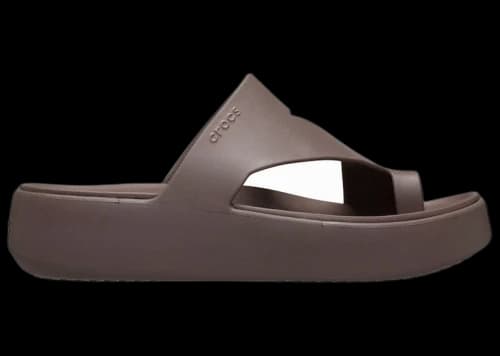 Crocs Getaway Platform Toe Loop Flip Truffle (Women's)