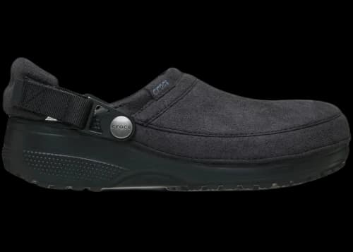 Crocs Classic Crafted Vegan Suede Clog Black