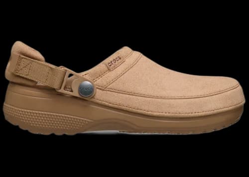 Crocs Classic Crafted Vegan Suede Clog Milk Chocolate