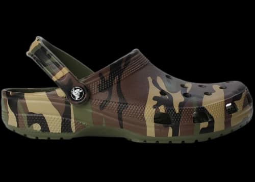 Crocs Classic Clog Camouflage Army Green Multi