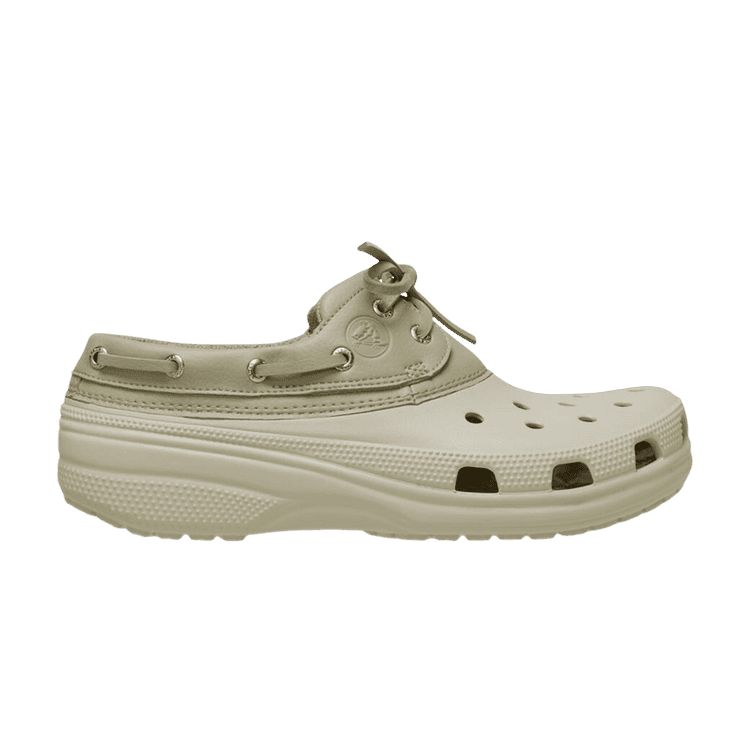 Crocs Classic Boat Shoe 'Bone Moth'