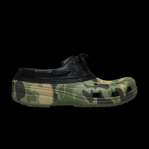 Crocs Classic Boat Clog Duck Camo Black Cargo