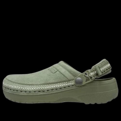 Crocs Crafted Vegan Suede Stitch Clog 'Cargo'