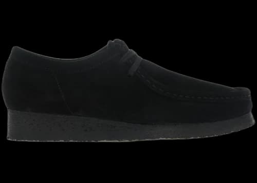 Clarks Originals Wallabee Boot Black Suede