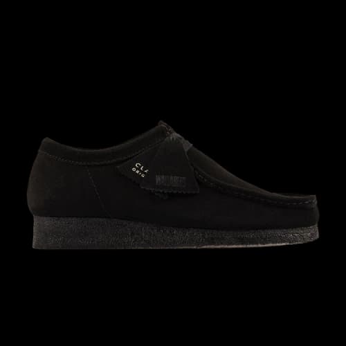 Clarks Originals Wallabee Black Suede (Women's)