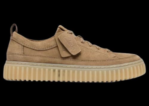 Clarks Torhill Lace Dark Sand Nubuck