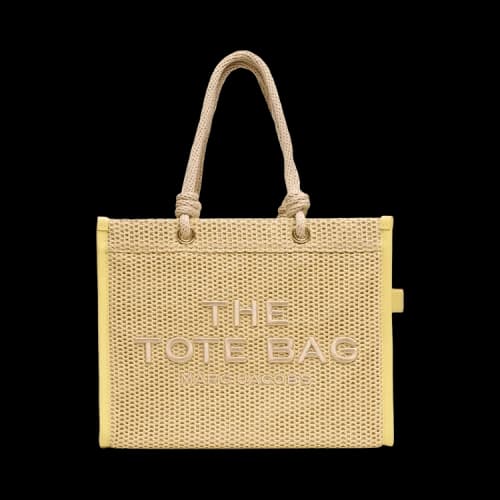 Marc Jacobs The Large Tote Woven Rope Tote Bag Natural