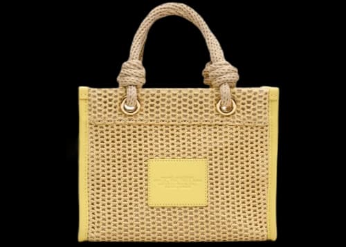 Marc Jacobs The Small Tote Woven Rope Tote Bag Natural
