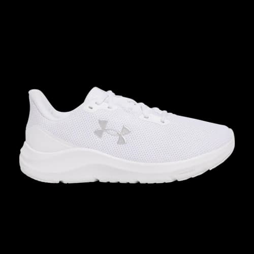 Under Armour Charged Pursuit 4 White Metallic Silver (Women's)