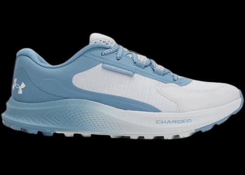 Under Armour Charged Bandit Trail 3 Halo Gray Blue Smoke Nimbus Blue (Women's)