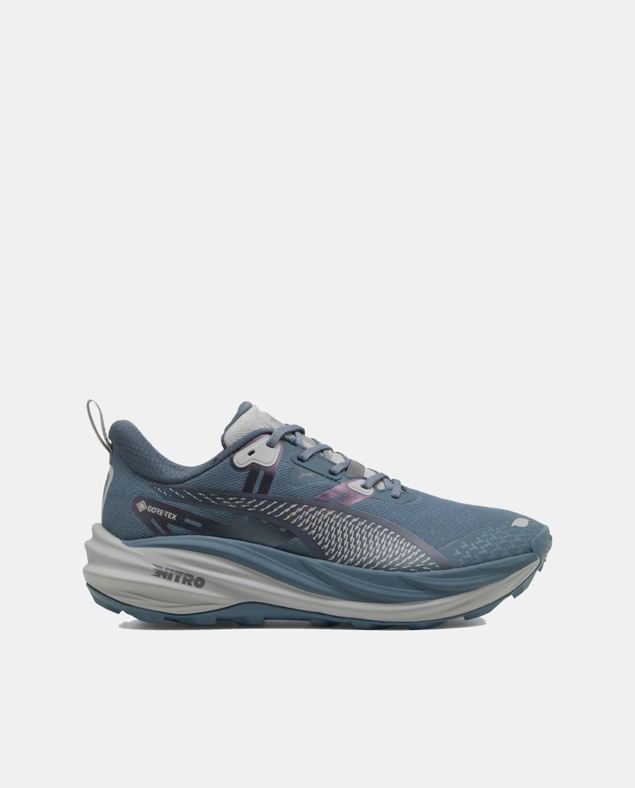 Puma Voyage Nitro 4 GORE-TEX Waterproof Trail 'Evening Blue Gray Echo'