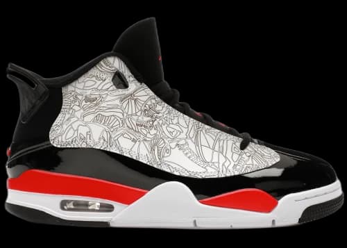 Jordan Dub Zero Fire Red
