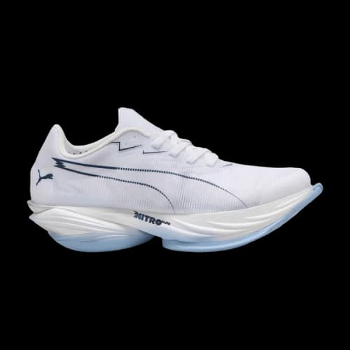 Puma Fast-R Nitro Elite 3 White Chambray Blue (Women's)