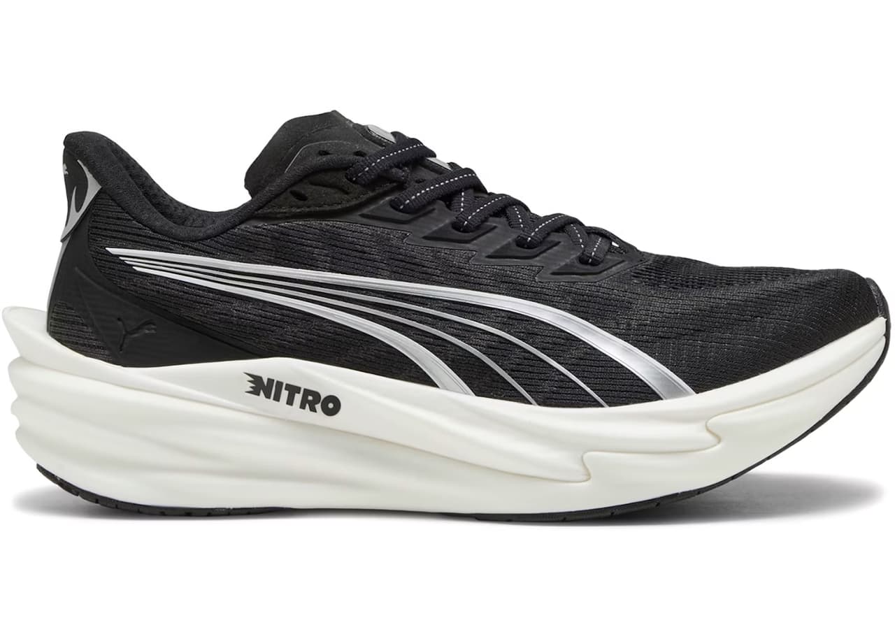 Puma Deviate Nitro 4 Black White Silver (Women's)