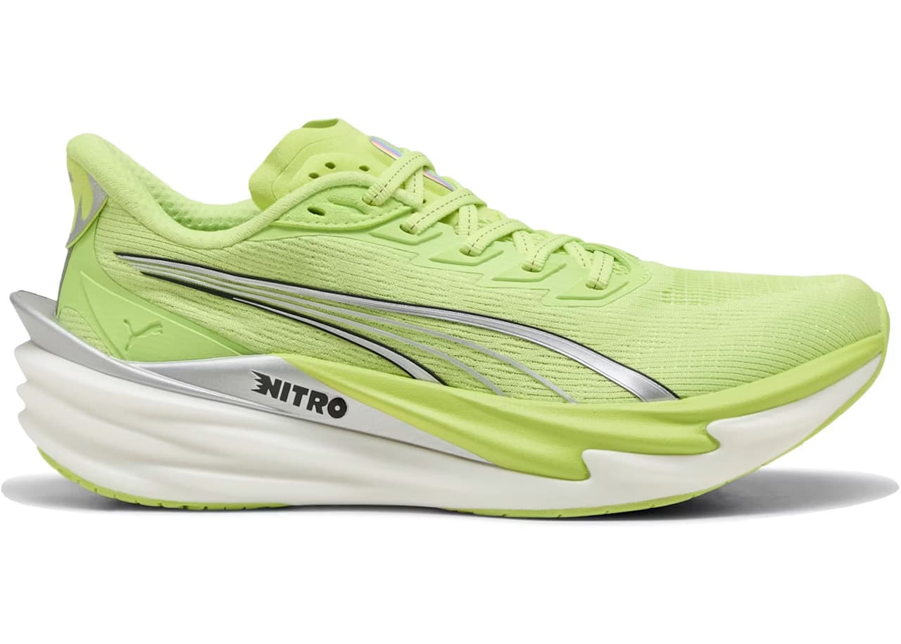 Puma Deviate Nitro 4 Sunny Lime Silver (Women's)
