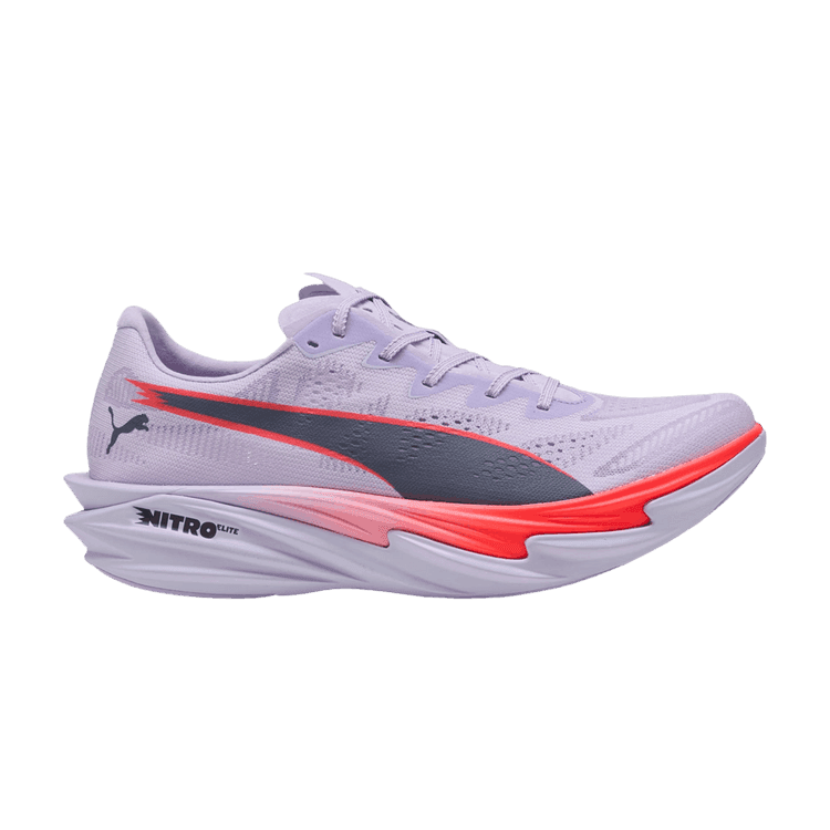 PUMA Deviate Nitro Elite 4 Lightweight Low top Running Shoes Men's Purple