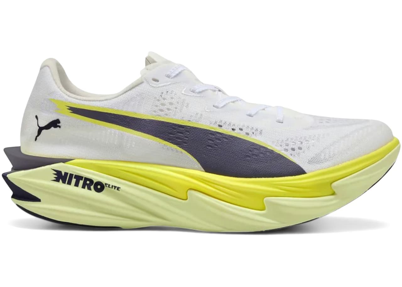 Puma Deviate Nitro Elite 4 White Apple Spritz Lime (Women's)
