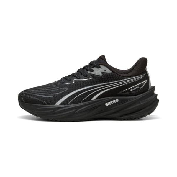 PUMA Velocity Nitro 5 Gore-Tex 'Black Silver' (Women's)