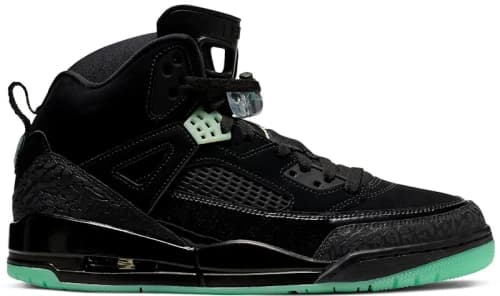 Jordan Spizike Black Green Glow