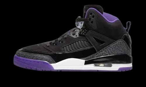 Jordan Spizike Black Court Purple