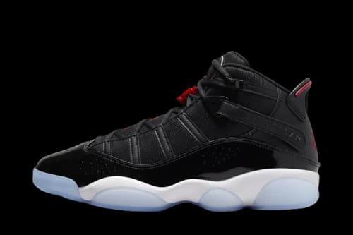 Jordan 6 Rings Black Gym Red