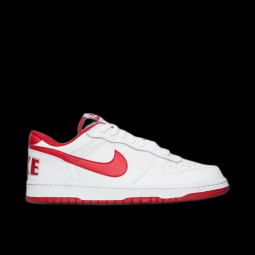 Nike Big Nike Low White Gym Red