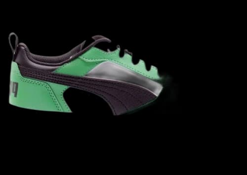 Puma Rebound V6 Low Green White Black (GS)
