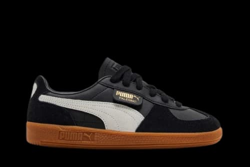 Palermo Leather Big Kid 'Black Feather Grey Gum'