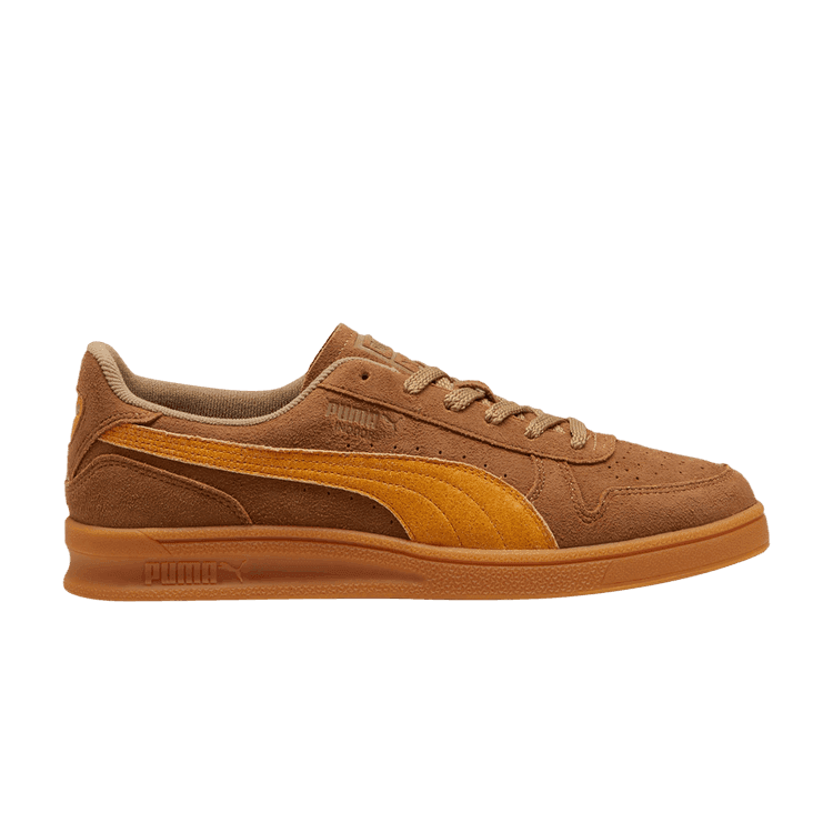 Puma Indoor R Suede Chocolate Chip Sport Yellow